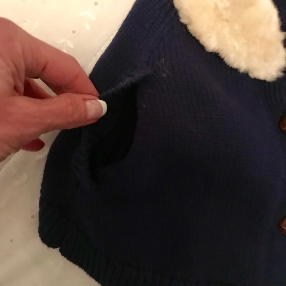 Oshkosh Sweater Cape- 6 M
